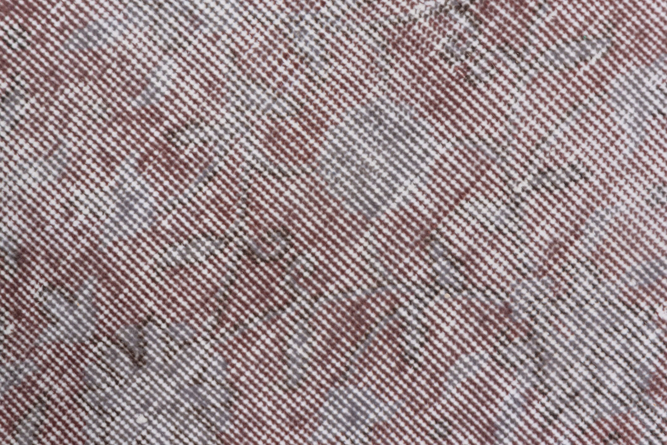 6' x 9' one-of-a-kind handmade vintage Overdyed medium size rug. Color palette: dark gray, gainsboro, gray, light gray