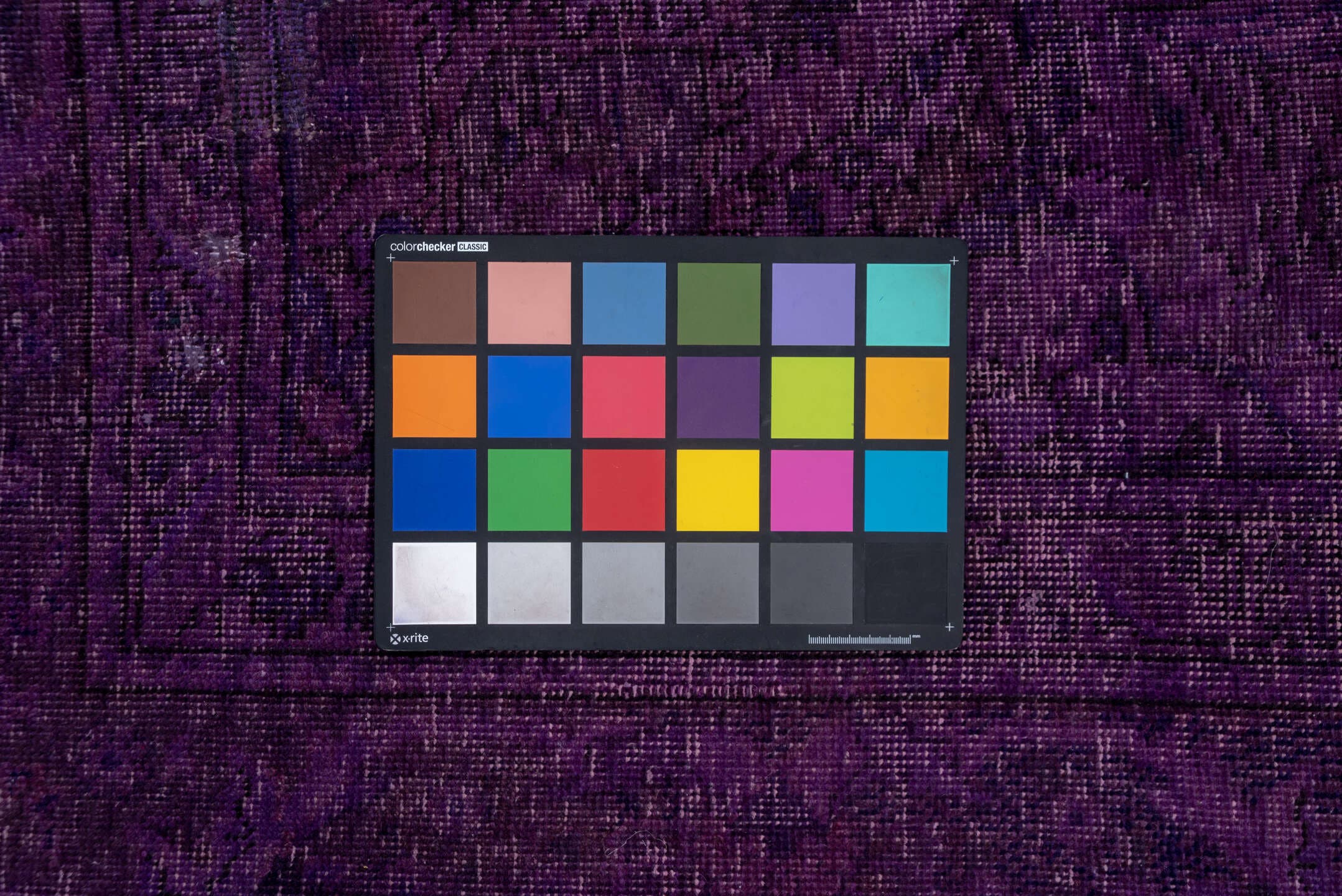 8' x 11' one-of-a-kind handmade antique Overdyed large size rug. Color palette: purple, plum, violet, eggplant, pink