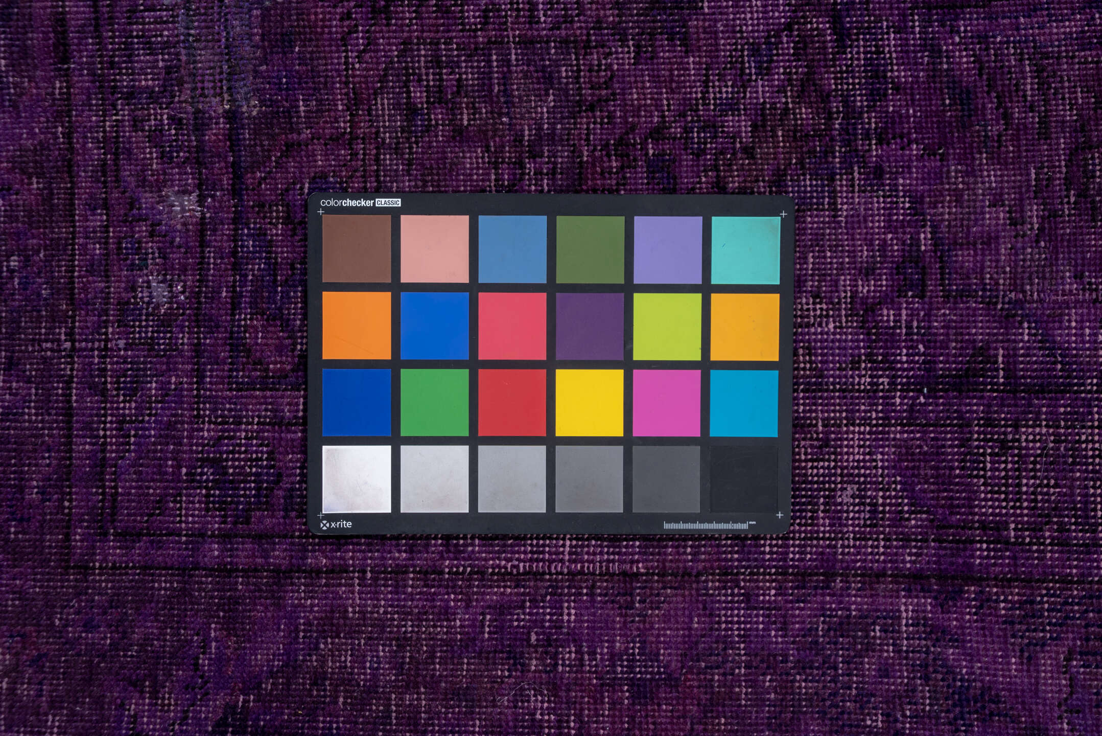 8' x 11' one-of-a-kind handmade antique Overdyed large size rug. Color palette: purple, plum, violet, eggplant, pink