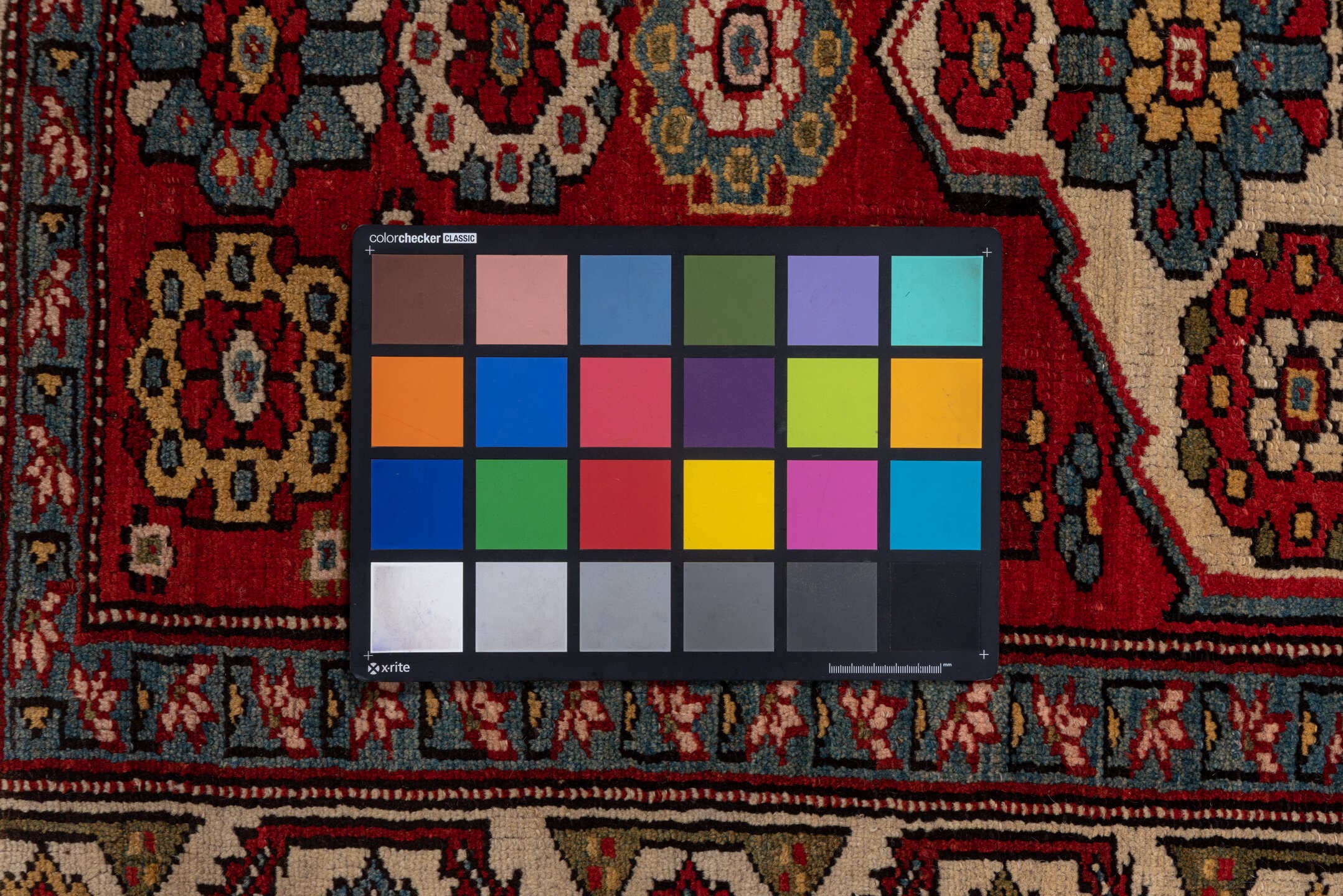 4' x 5' one-of-a-kind handmade antique NW Persian small size rug. Color palette: red, ivory, blue, burgundy, gold, camel