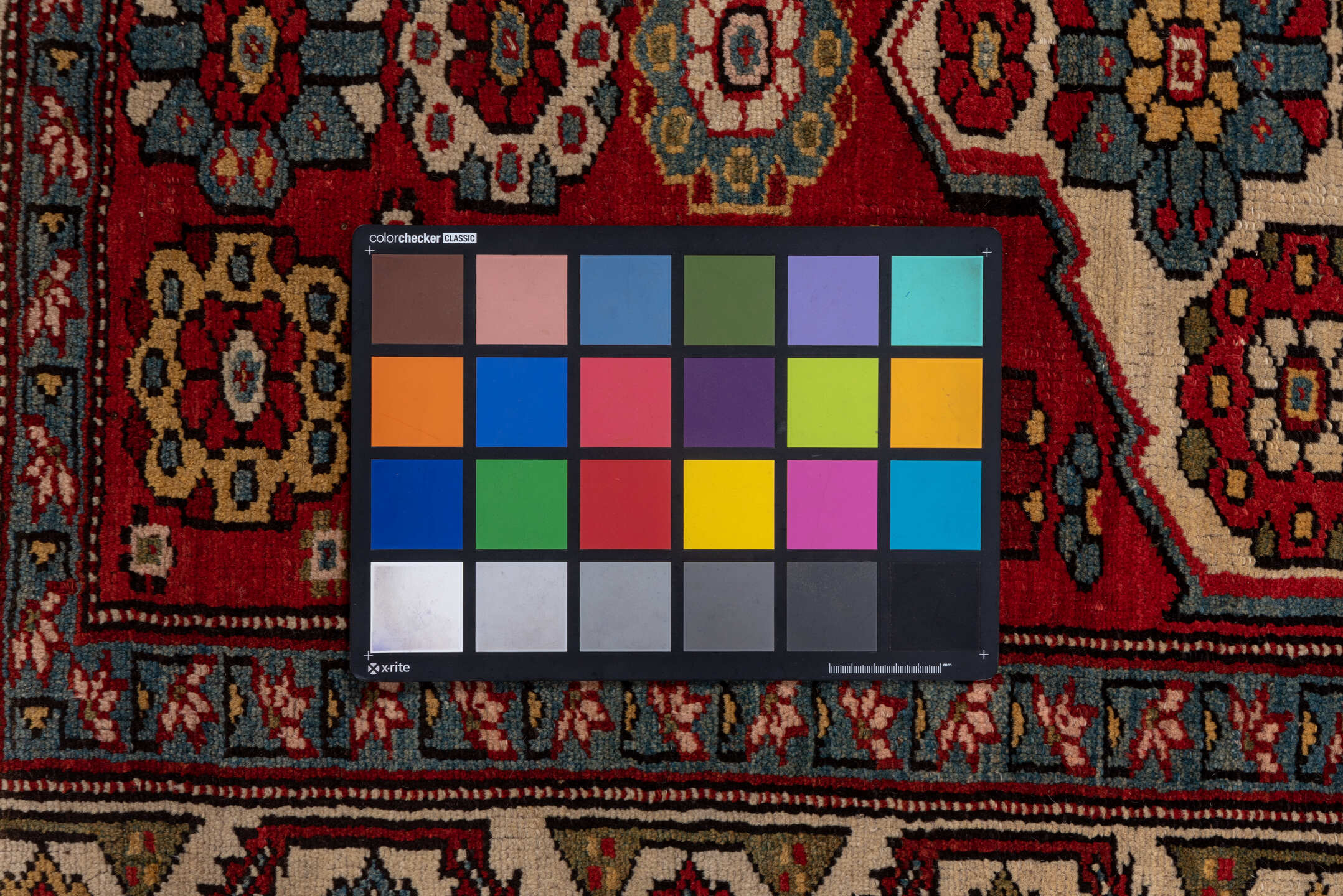4' x 5' one-of-a-kind handmade antique NW Persian small size rug. Color palette: red, ivory, blue, burgundy, gold, camel