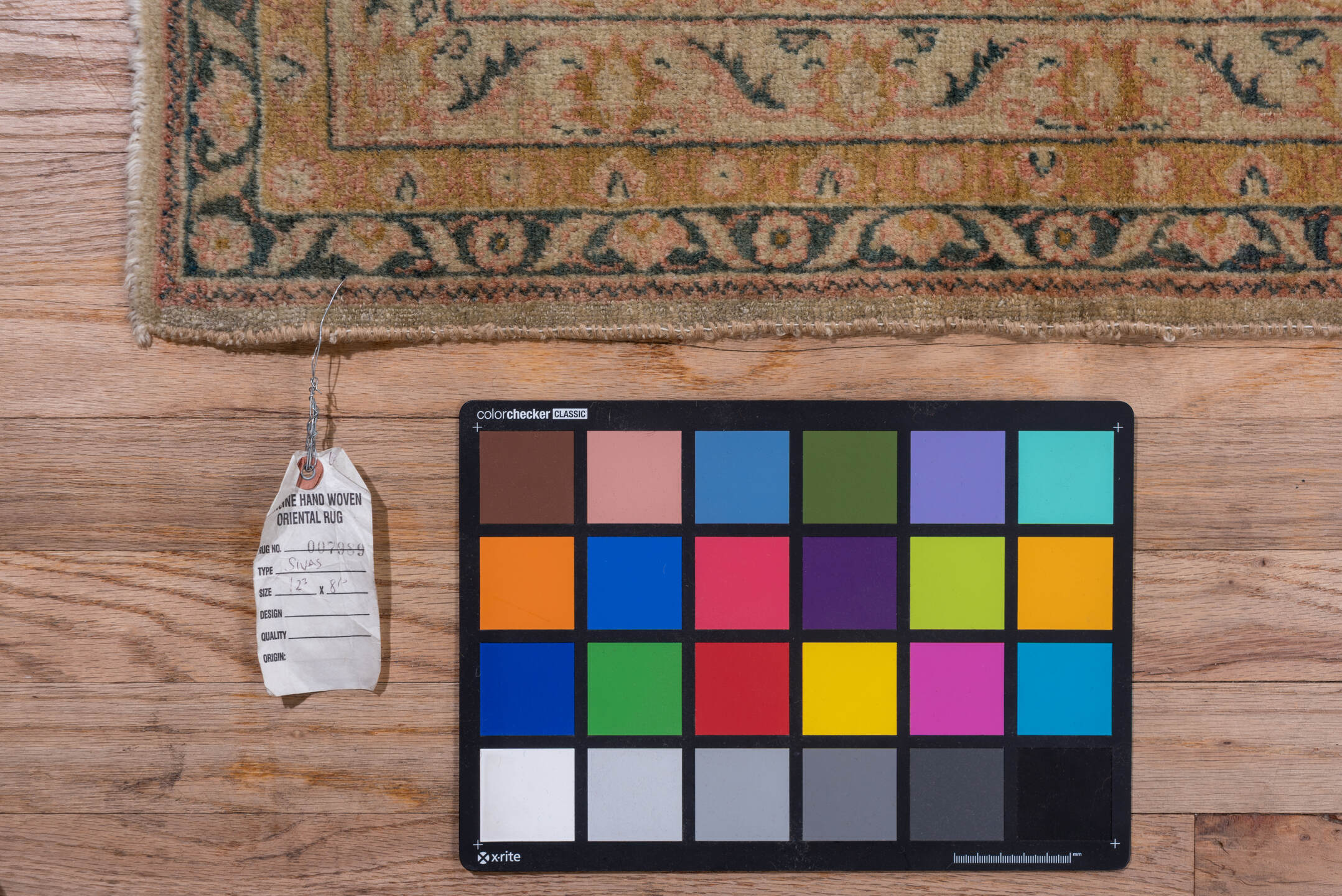 8' x 12' one-of-a-kind handmade vintage Sivas large size rug. Color palette: brown, gray, pink, redwood