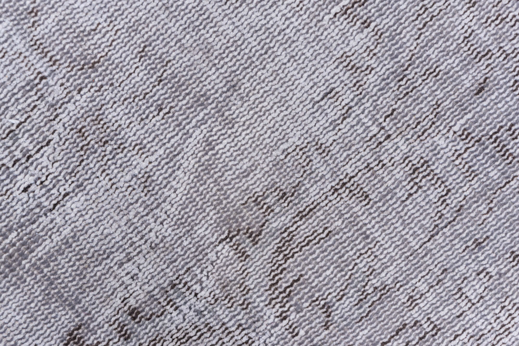 5' x 8' one-of-a-kind handmade vintage Overdyed medium size rug. Color palette: silver, gray, taupe, charcoal, ivory, beige