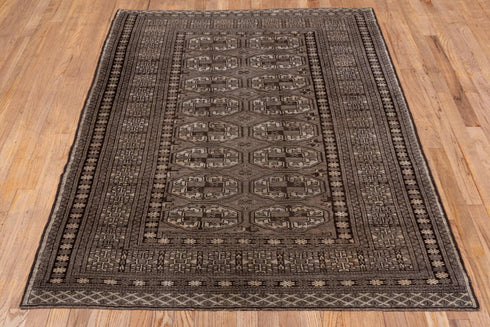 Antique Afghan Area Rug (4' x 6')