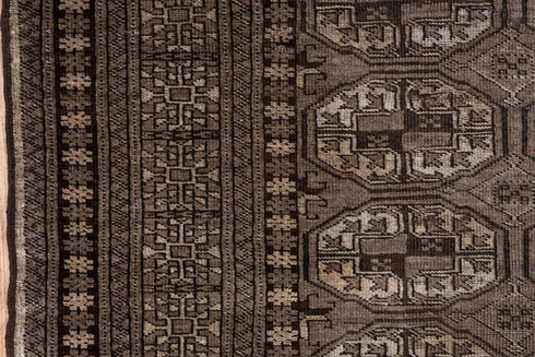 Antique Afghan Area Rug (4' x 6')