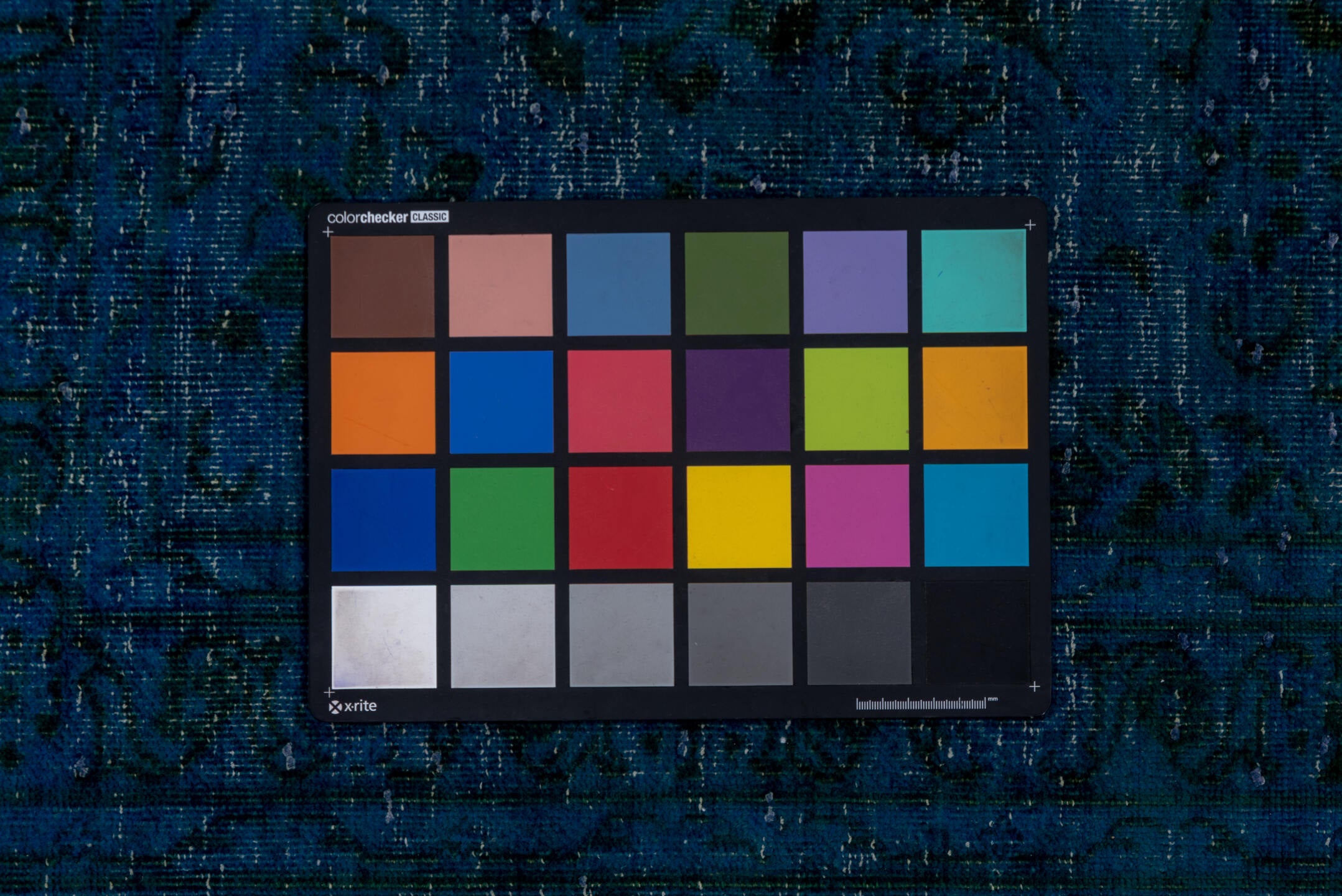 9' x 13' one-of-a-kind handmade vintage Overdyed large size rug. Color palette: arapawa, blue, gray, light gray