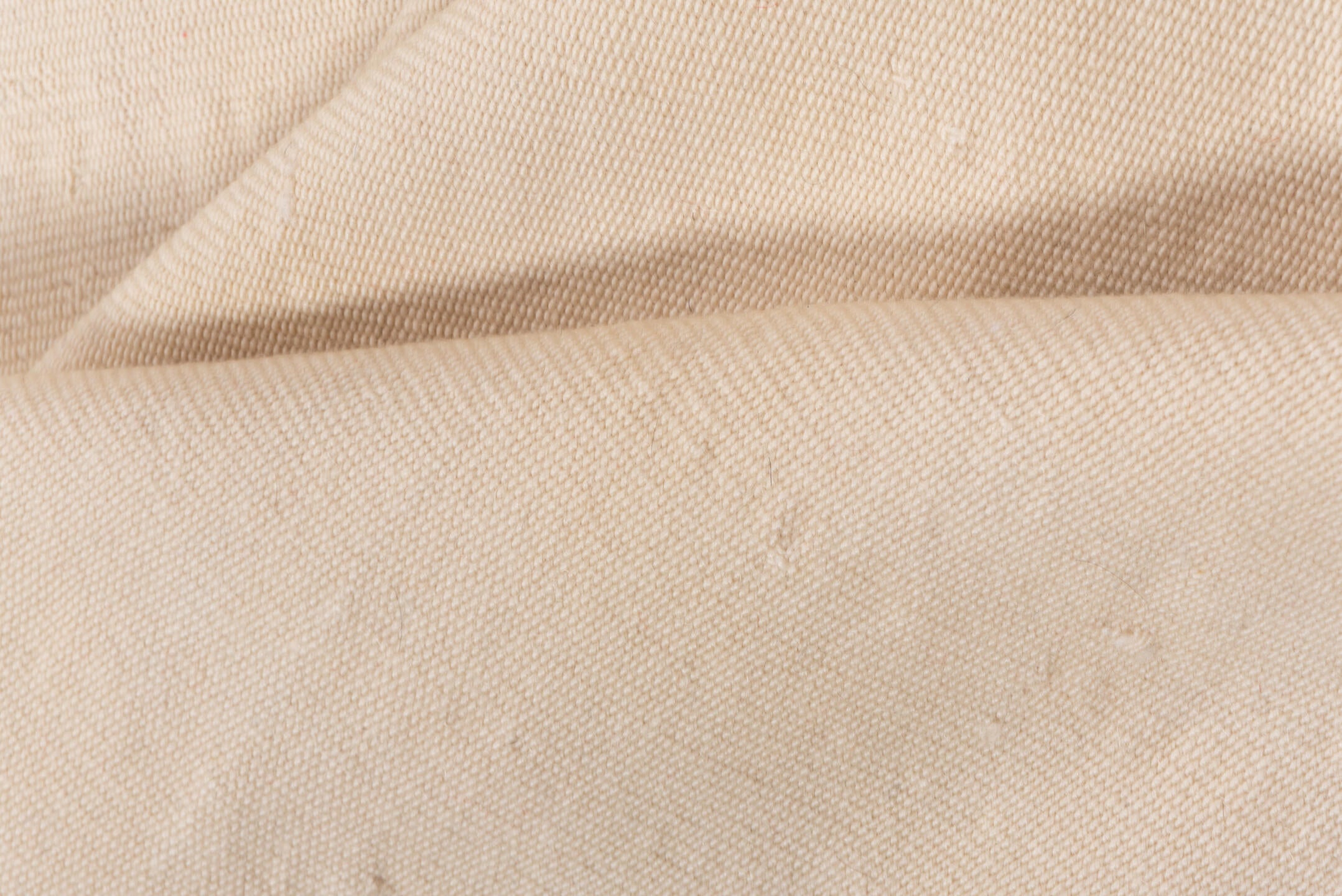 9' x 13' one-of-a-kind handmade vintage Flatweave large size rug. Color palette: ivory, cream, beige