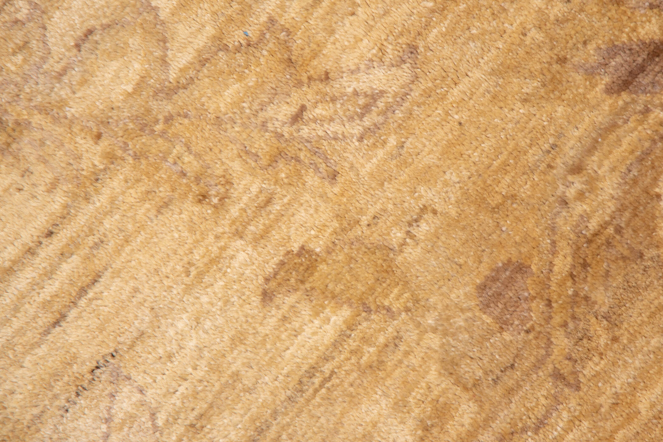 9' x 13' one-of-a-kind handmade vintage Oushak large size rug. Color palette: bisque, blanched almond, brown, burlywood