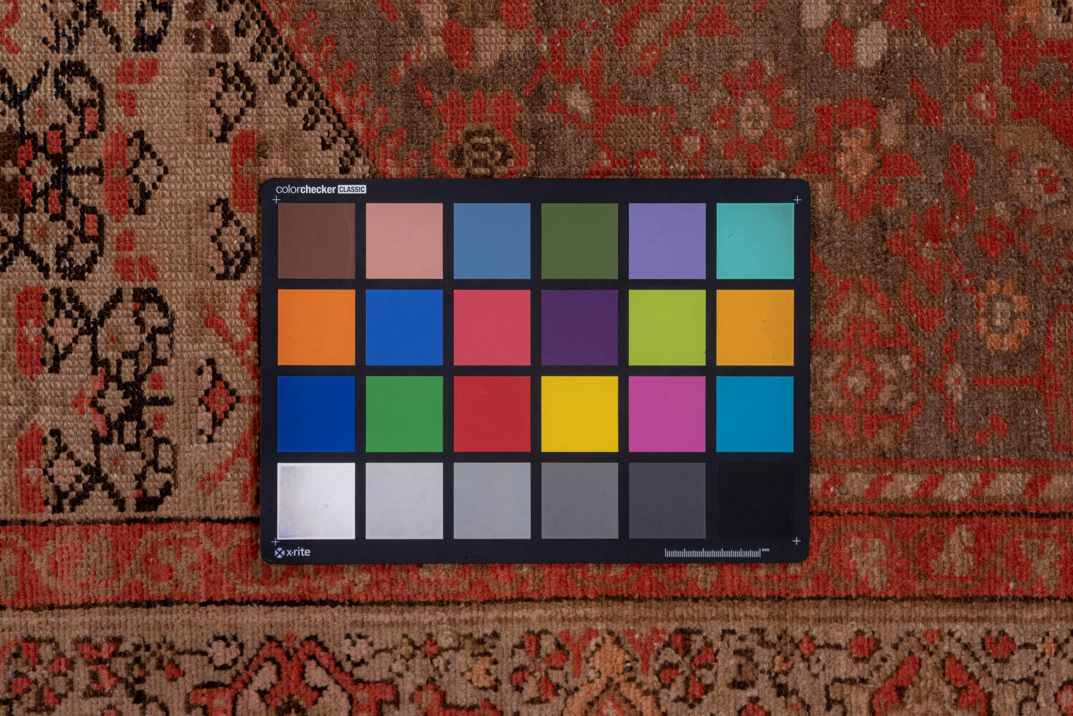 5' x 13' one-of-a-kind handmade antique Malayer rug. Color palette: rust, ivory, brown, terra cotta, charcoal, rose, taupe