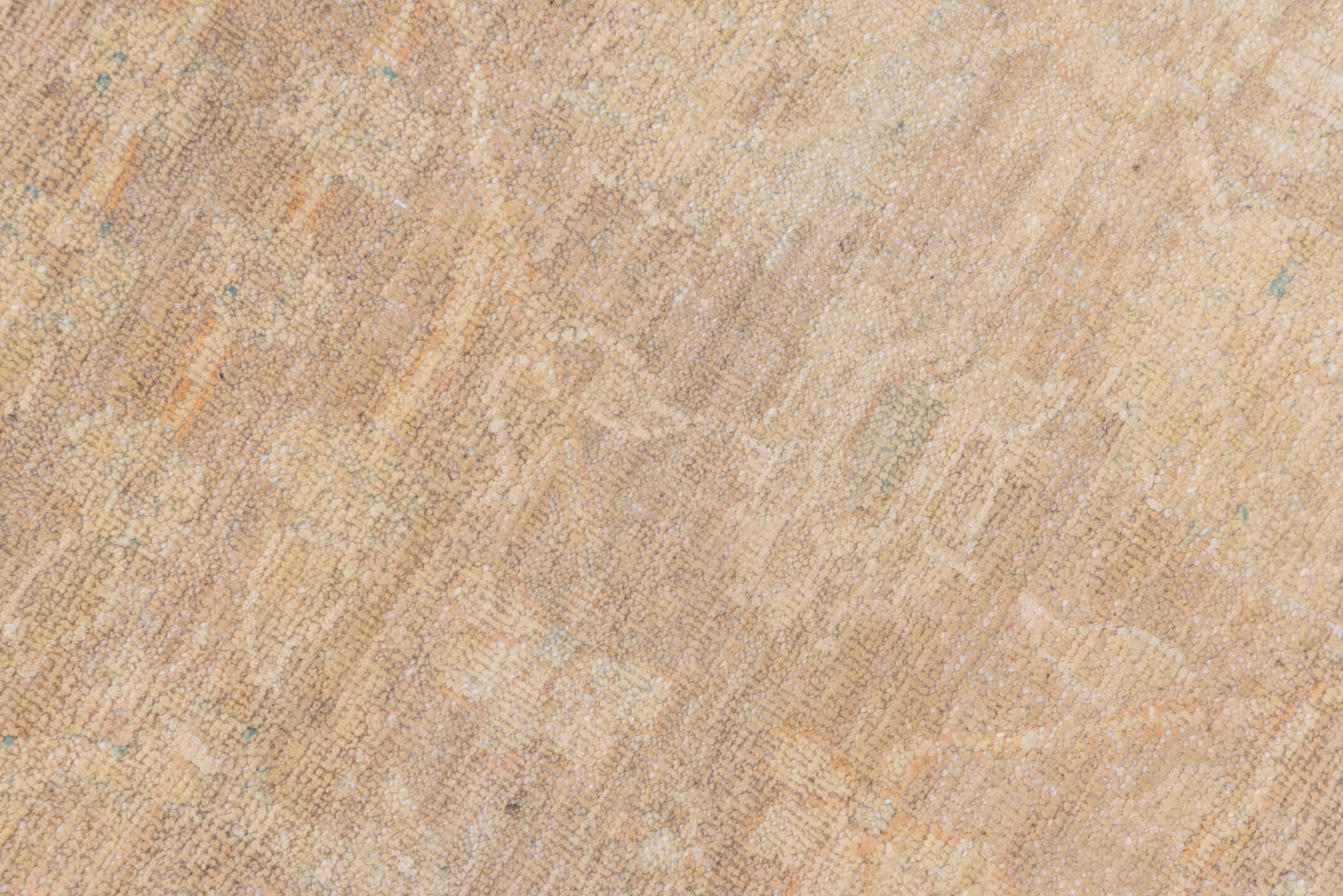 8' x 13' one-of-a-kind handmade vintage Sivas large size rug. Color palette: brown, off-white, orange, gray