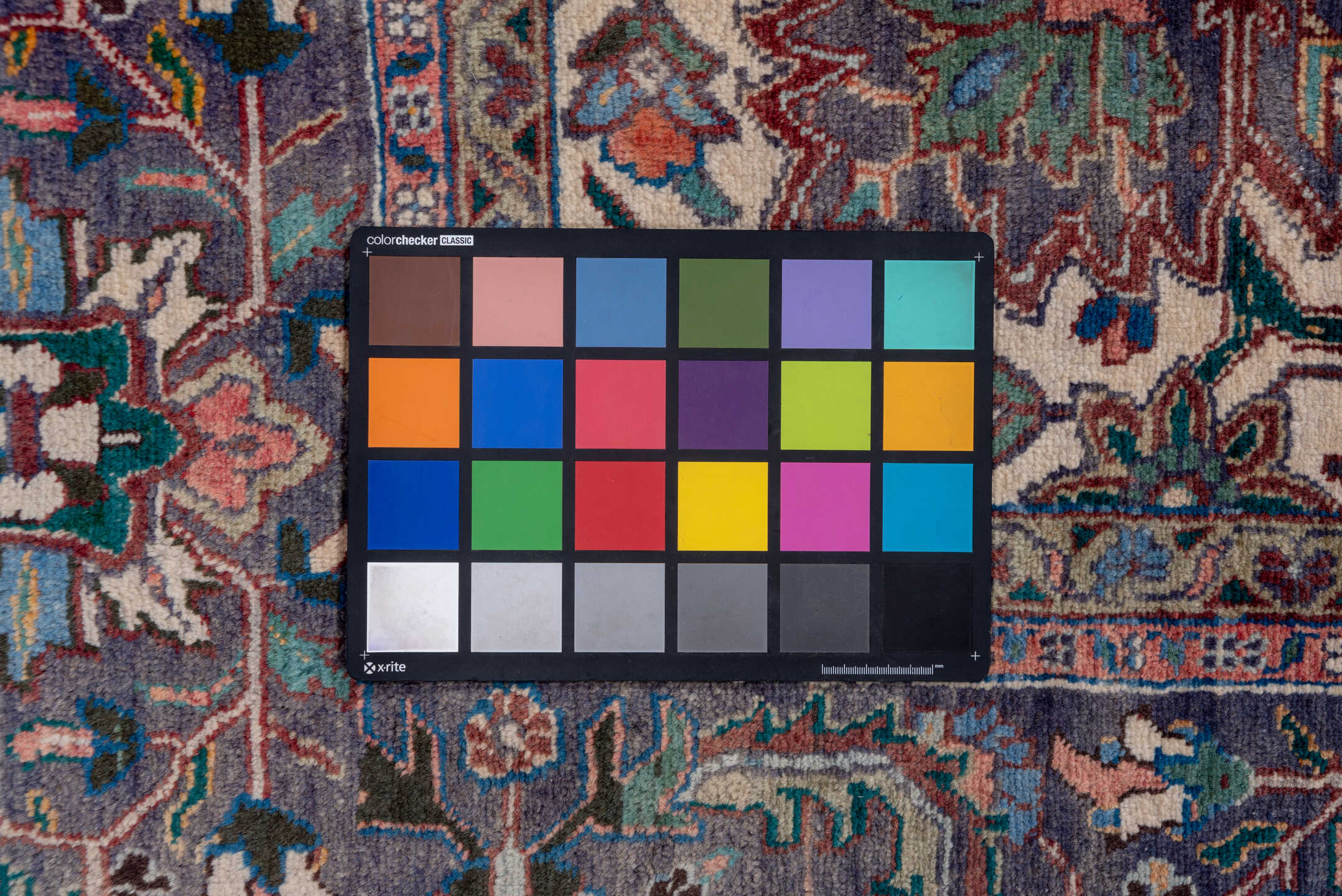 9' x 13' one-of-a-kind handmade vintage Heriz large size rug. Color palette: brown, gray, light gray, off-white, orange