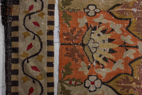 Antique Aubusson Area Rug (12' x 13')