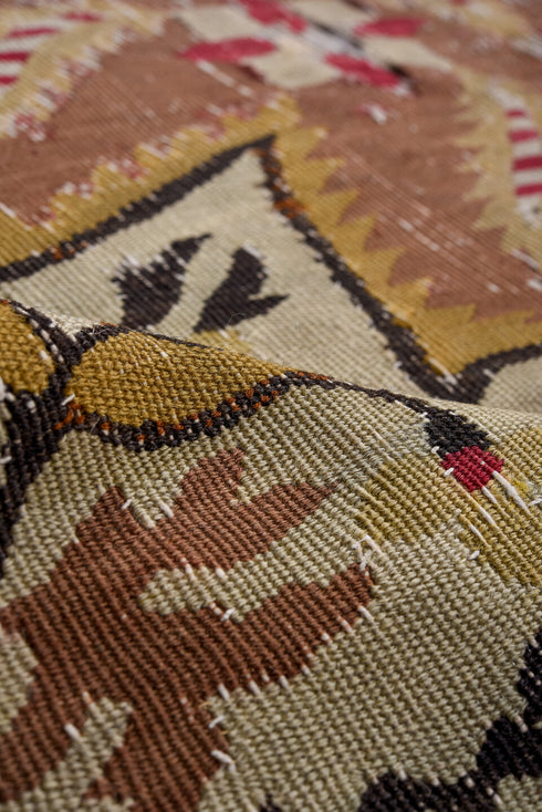 Antique Aubusson Area Rug (12' x 13')