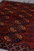 Antique Afghan Area Rug (6' x 7')