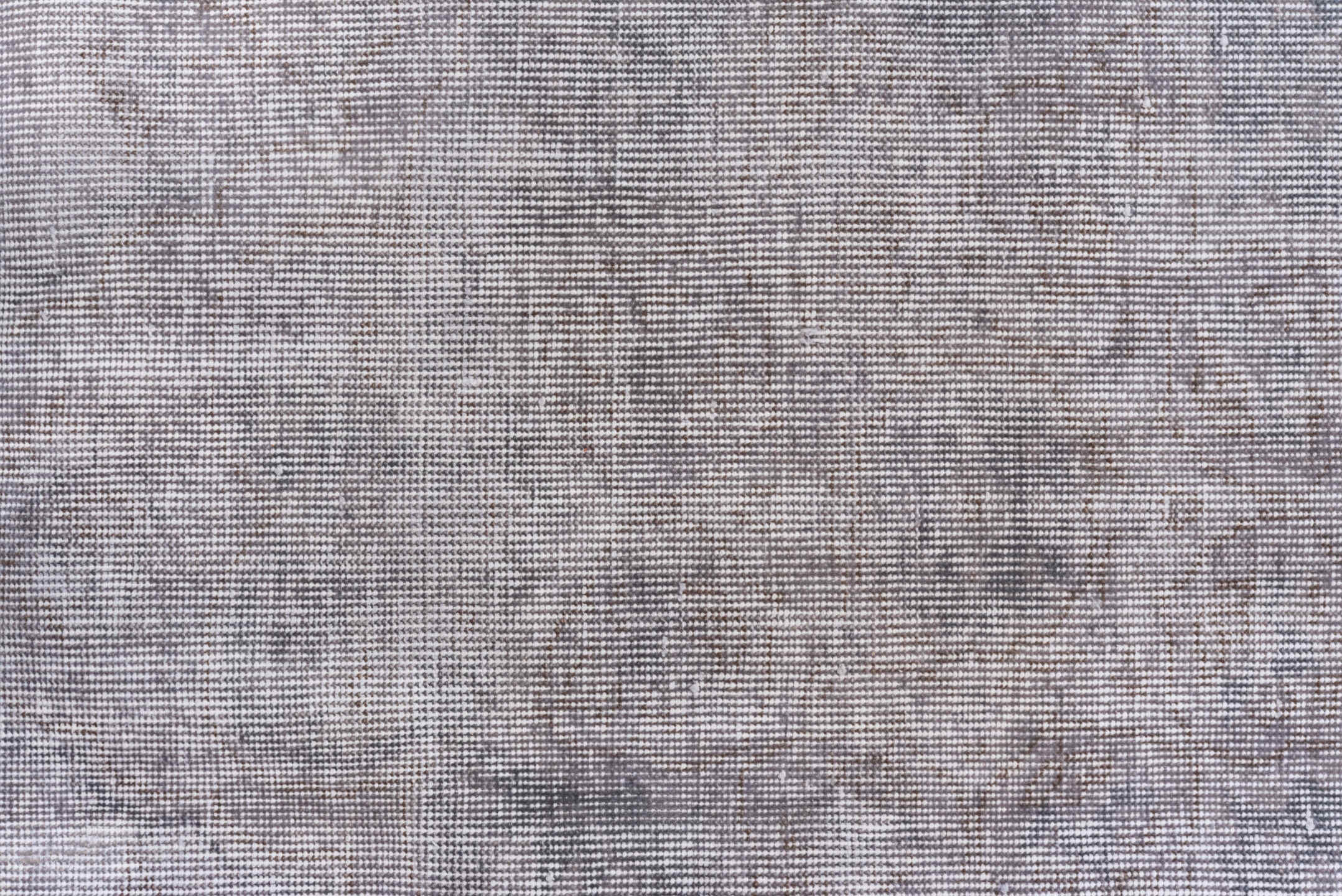 7' x 10' one-of-a-kind handmade vintage Sparta large size rug. Color palette: gainsboro, gray, light gray, off-white, pink