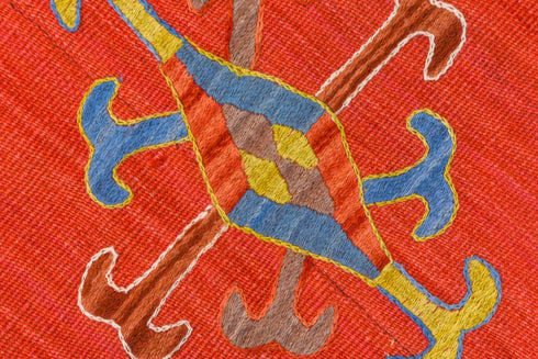 Vintage Kilim Area Rug (7' x 8')