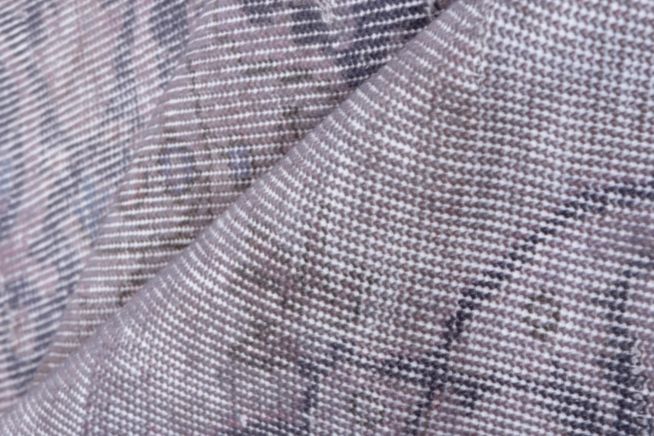 6' x 8' one-of-a-kind handmade vintage Sparta medium size rug. Color palette: gainsboro, gray, light gray, off-white, pink