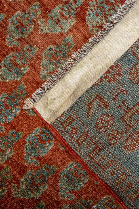 Antique Malayer Runner Rug (2' x 14')