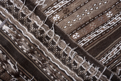 Vintage Kilim Runner Rug (4' x 9')