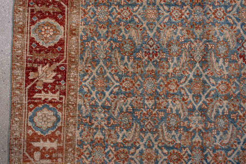 Antique Bidjar Runner Rug (4' x 15')