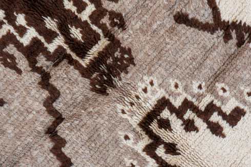 Vintage Moroccan Runner Rug (4' x 9')