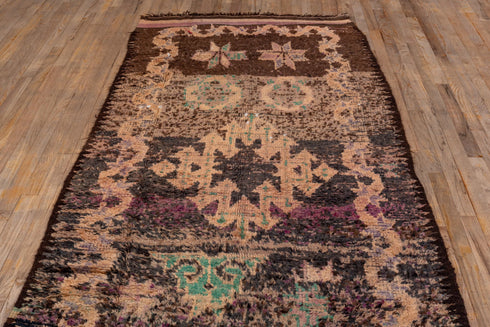 Vintage Moroccan Runner Rug (4' x 10')