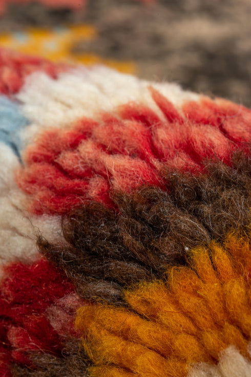 Vintage Moroccan Area Rug (5' x 8')