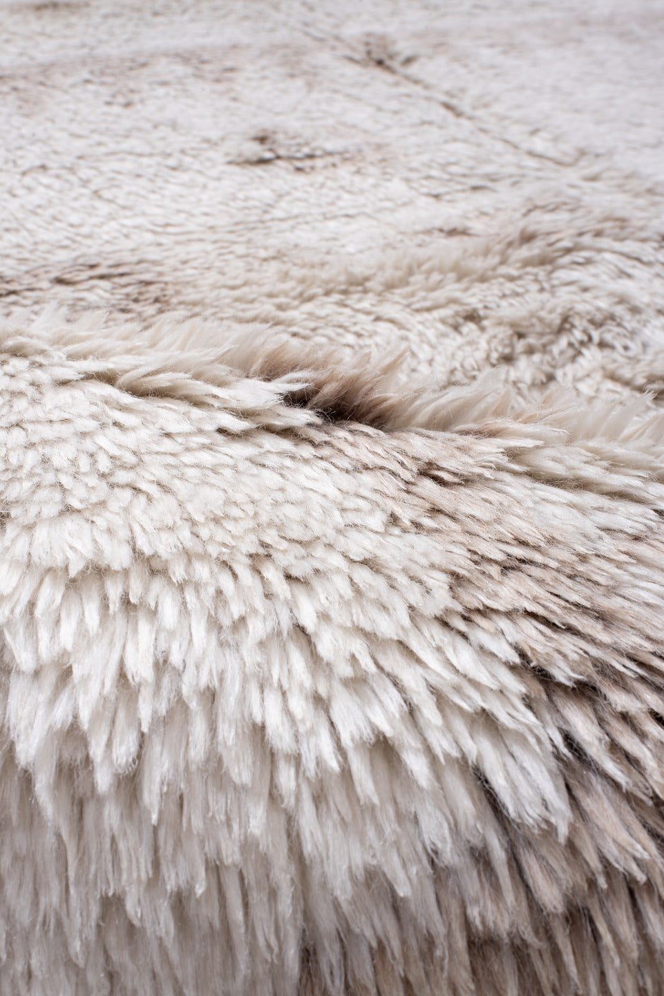 6' x 9' one-of-a-kind handmade vintage Moroccan medium size rug. Color palette: ivory, cream, taupe, beige, gray