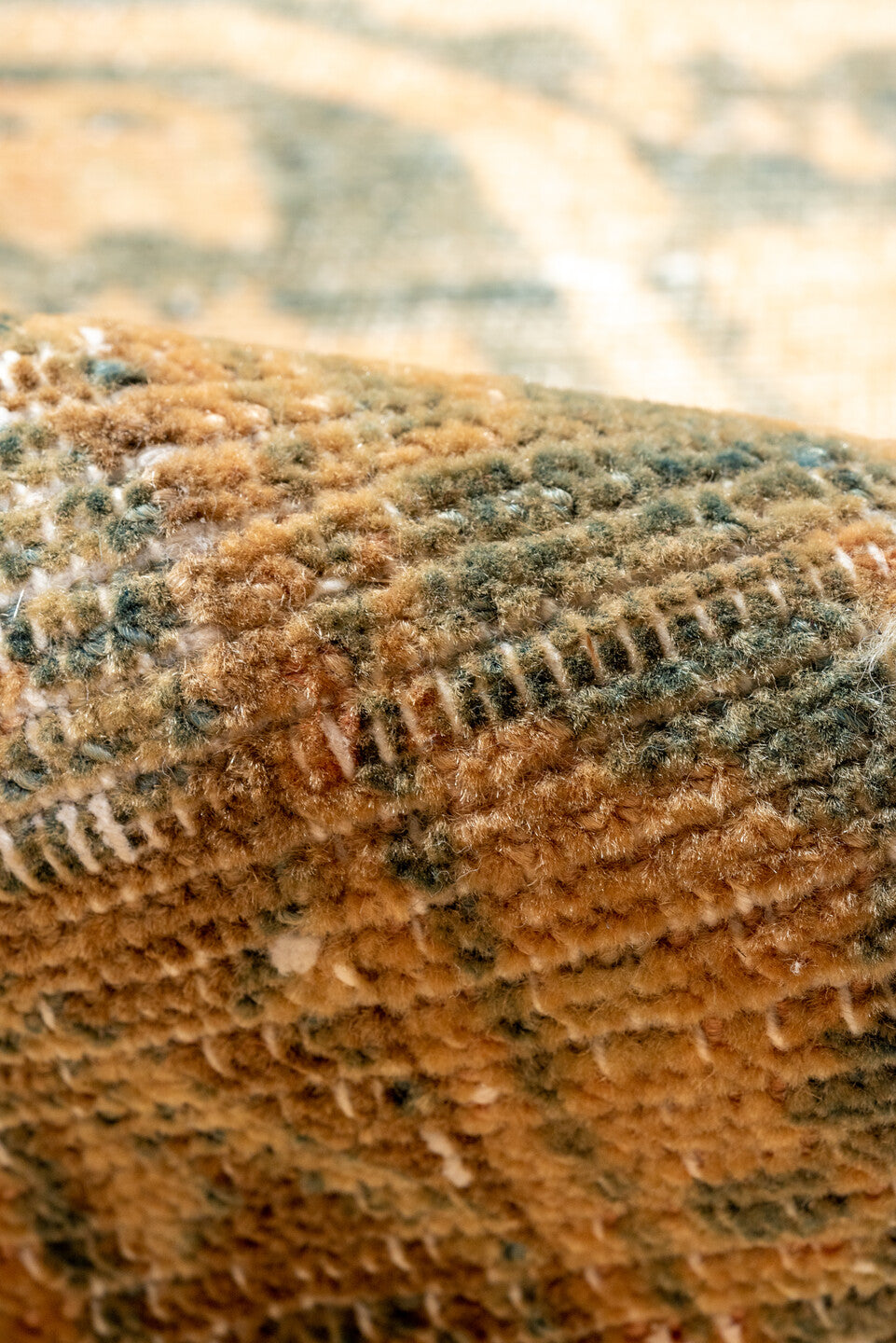 3' x 15' one-of-a-kind handmade vintage Malayer runner rug. Color palette: bisque, black, blanched almond, brown, charcoal