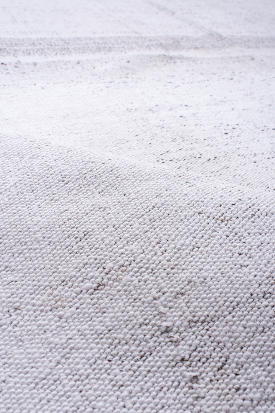 10' x 15' one-of-a-kind handmade antique Flatweave rug. Color palette: ivory, taupe, beige, pale gray, gray, light gray