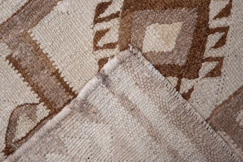 Antique Kilim Runner Rug (3' x 13')