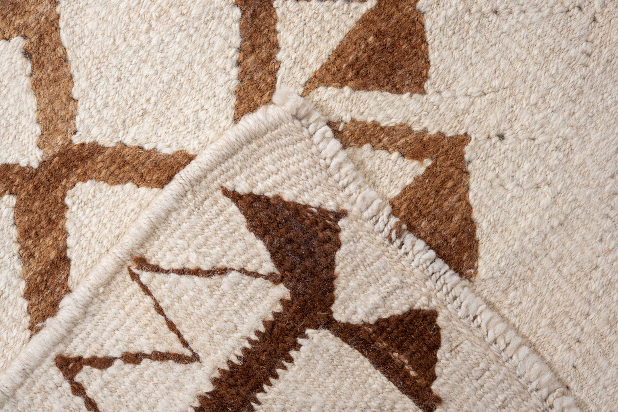 3' x 11' one-of-a-kind handmade antique Kilim runner rug. Color palette: ivory, camel, taupe, brown, beige, gray