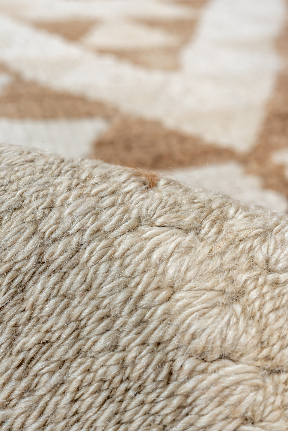 3' x 9' one-of-a-kind handmade antique Kilim runner rug. Color palette: ivory, taupe, brown, beige, gray