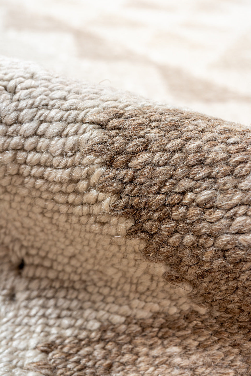 2' x 9' one-of-a-kind handmade antique Kilim runner rug. Color palette: ivory, beige, taupe, sand, gray