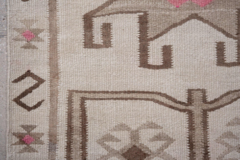 Vintage Kilim Runner Rug (3' x 12')