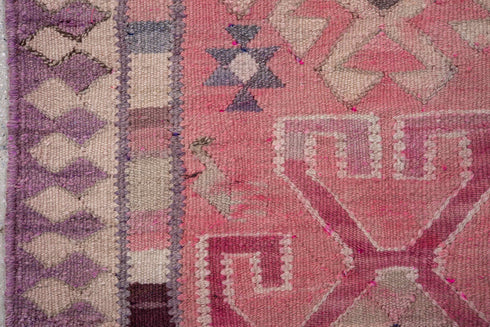 Vintage Kilim Runner Rug (3' x 11')