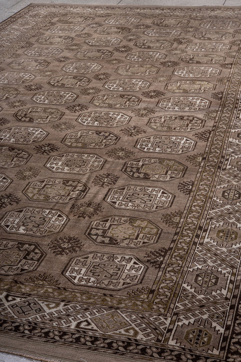 Vintage Afghan Area Rug (7' x 12')