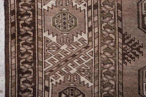 Vintage Afghan Area Rug (7' x 12')