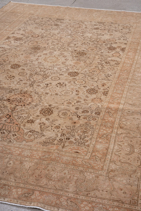Antique Tabriz Area Rug (7' x 10')