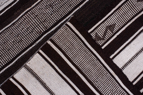 Antique Flatweave Area Rug (12' x 13')