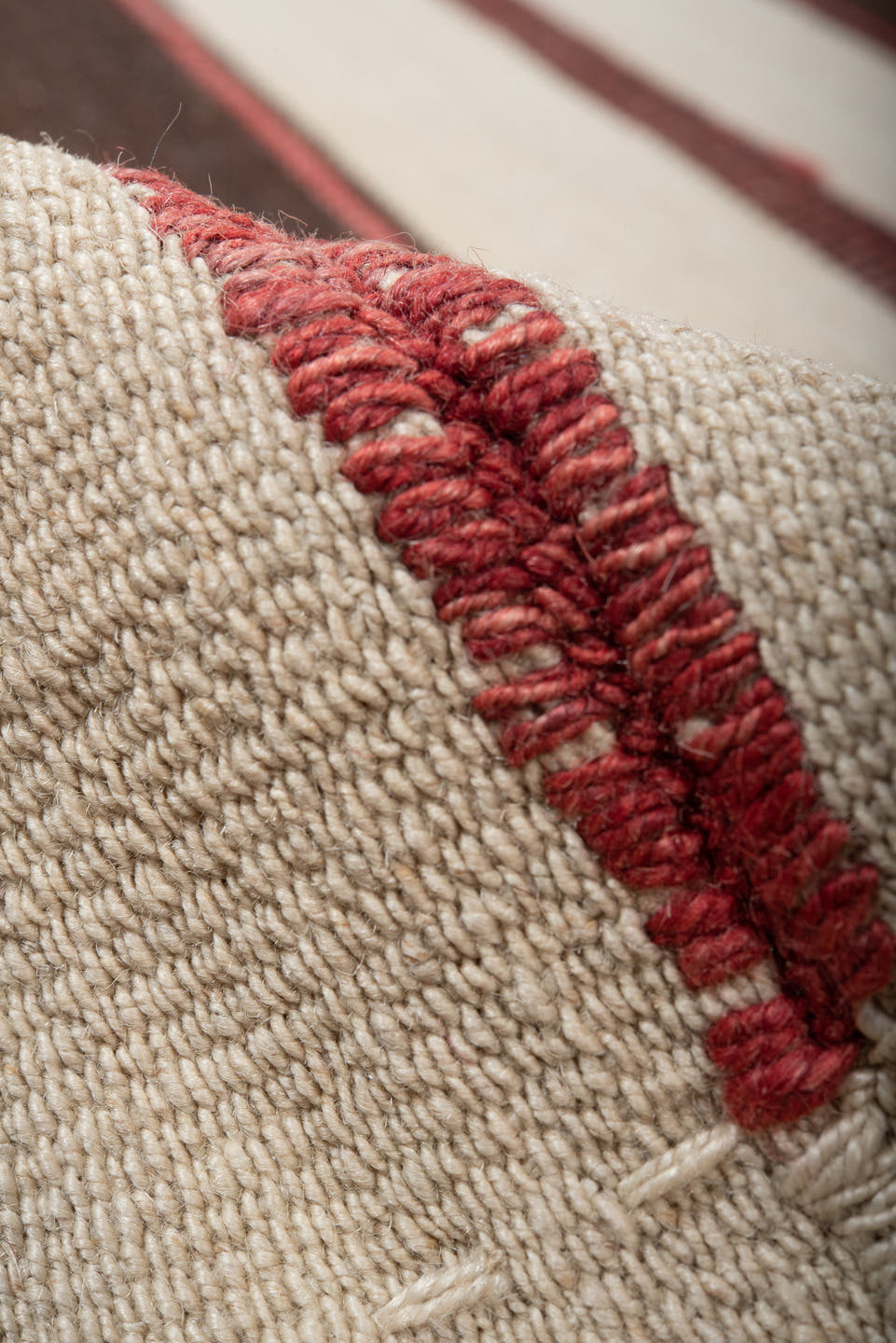 5' x 7' one-of-a-kind handmade vintage Kilim rug. Color palette: ivory, charcoal, burgundy, rose, turquoise, gold, lavender
