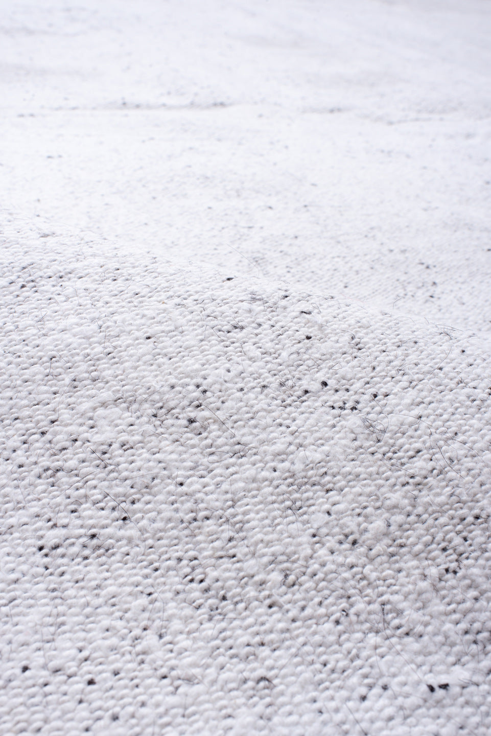 8' x 15' one-of-a-kind handmade antique Flatweave rug. Color palette: ivory, cream, taupe, light gray, beige, gray