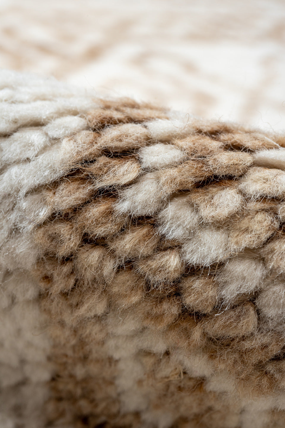 2' x 15' one-of-a-kind handmade vintage Kars runner rug. Color palette: brown, gainsboro, gray, light gray, linen, off-white