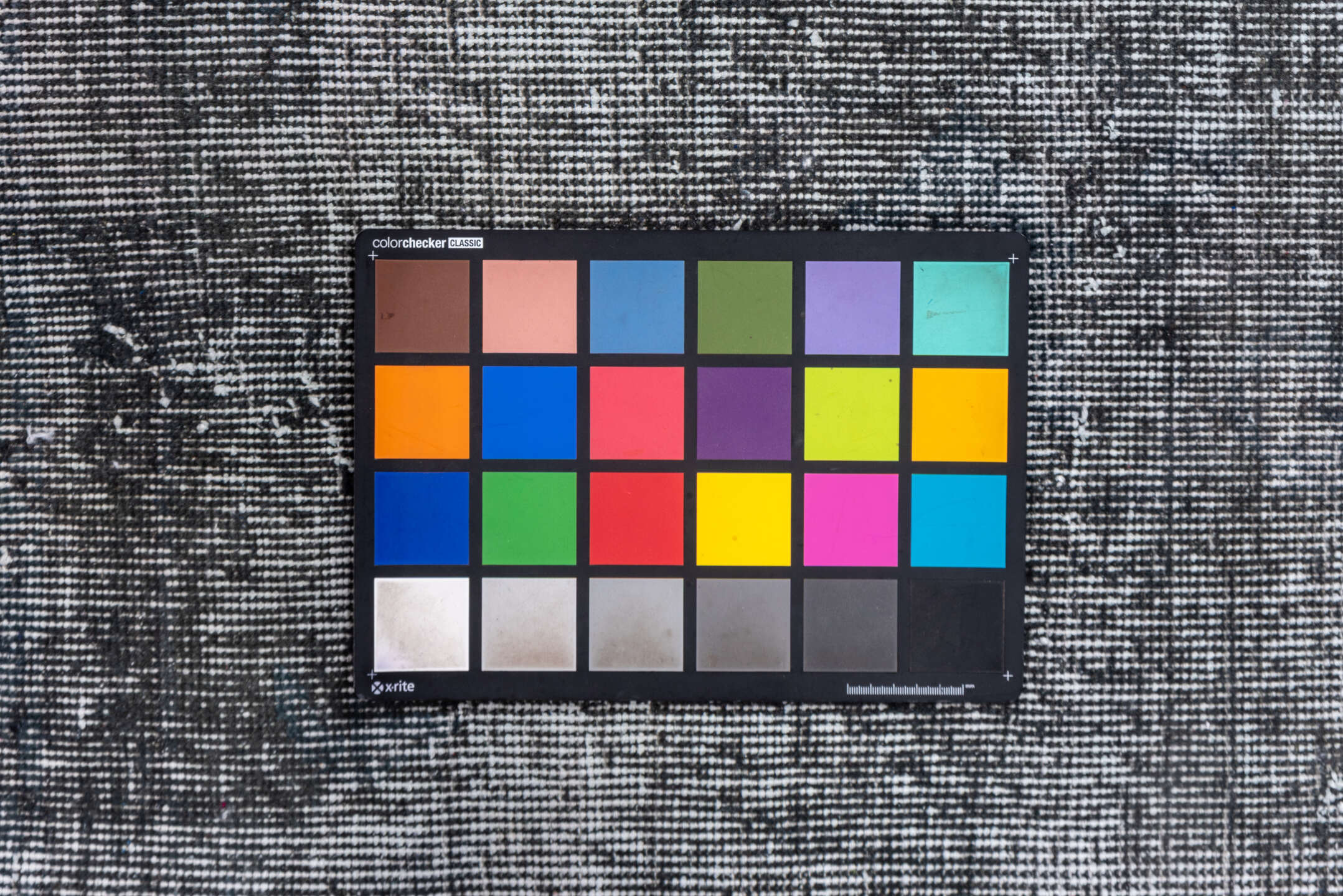 2' x 10' one-of-a-kind handmade vintage Overdyed runner rug. Color palette: black, charcoal, dark gray, dim gray, gray