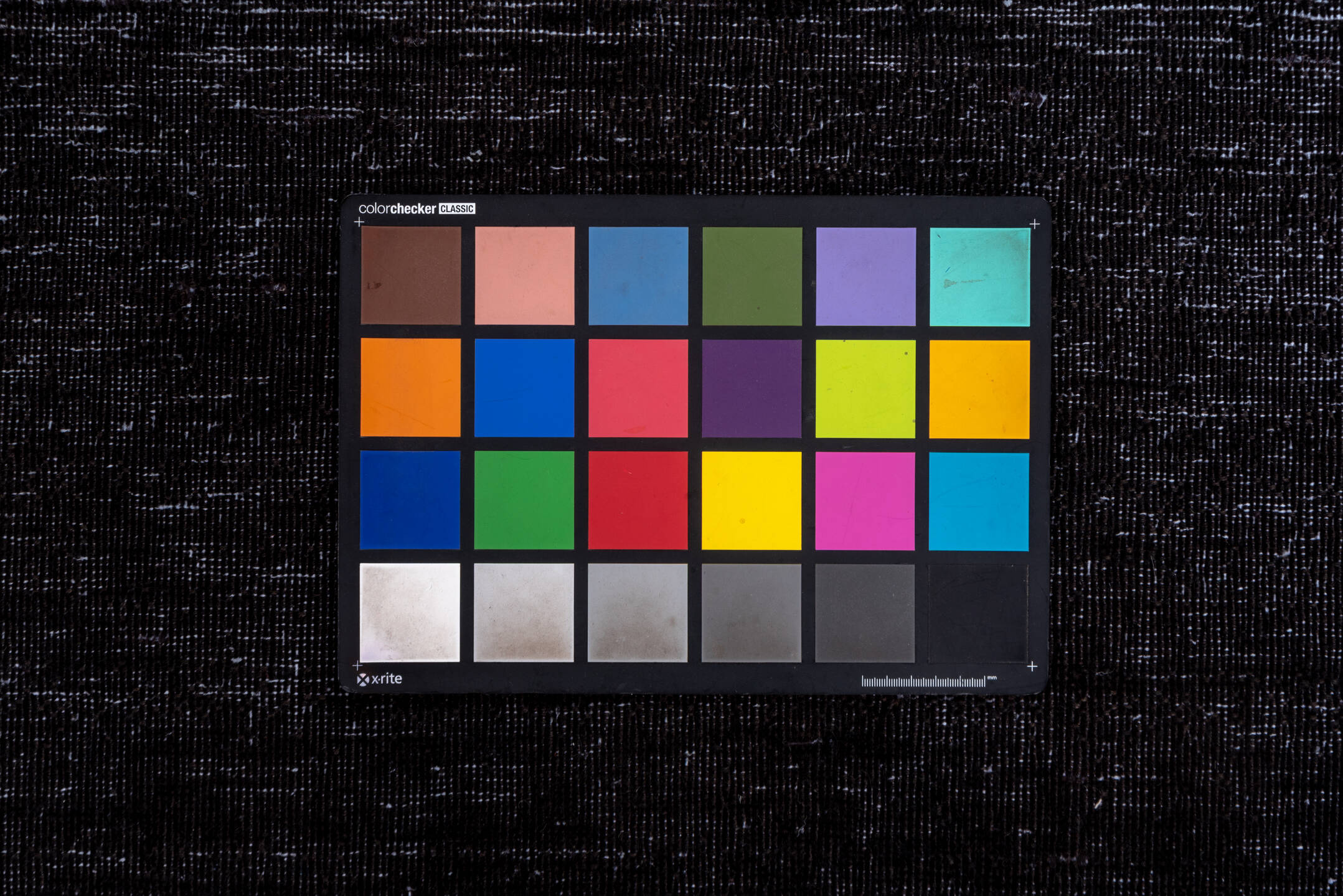 3' x 9' one-of-a-kind handmade vintage Overdyed runner rug. Color palette: black, charcoal, gray, off-white, snow, white