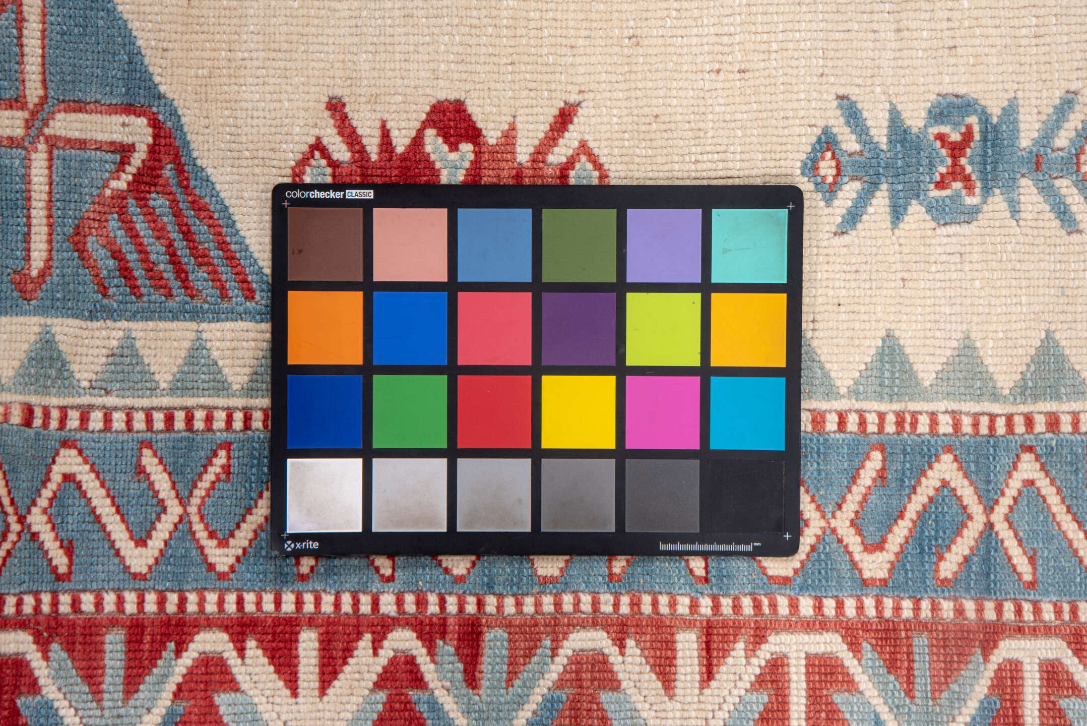 7' x 9' one-of-a-kind handmade vintage Oushak rug. Color palette: brown, dark gray, gray, light gray, off-white, pink, red