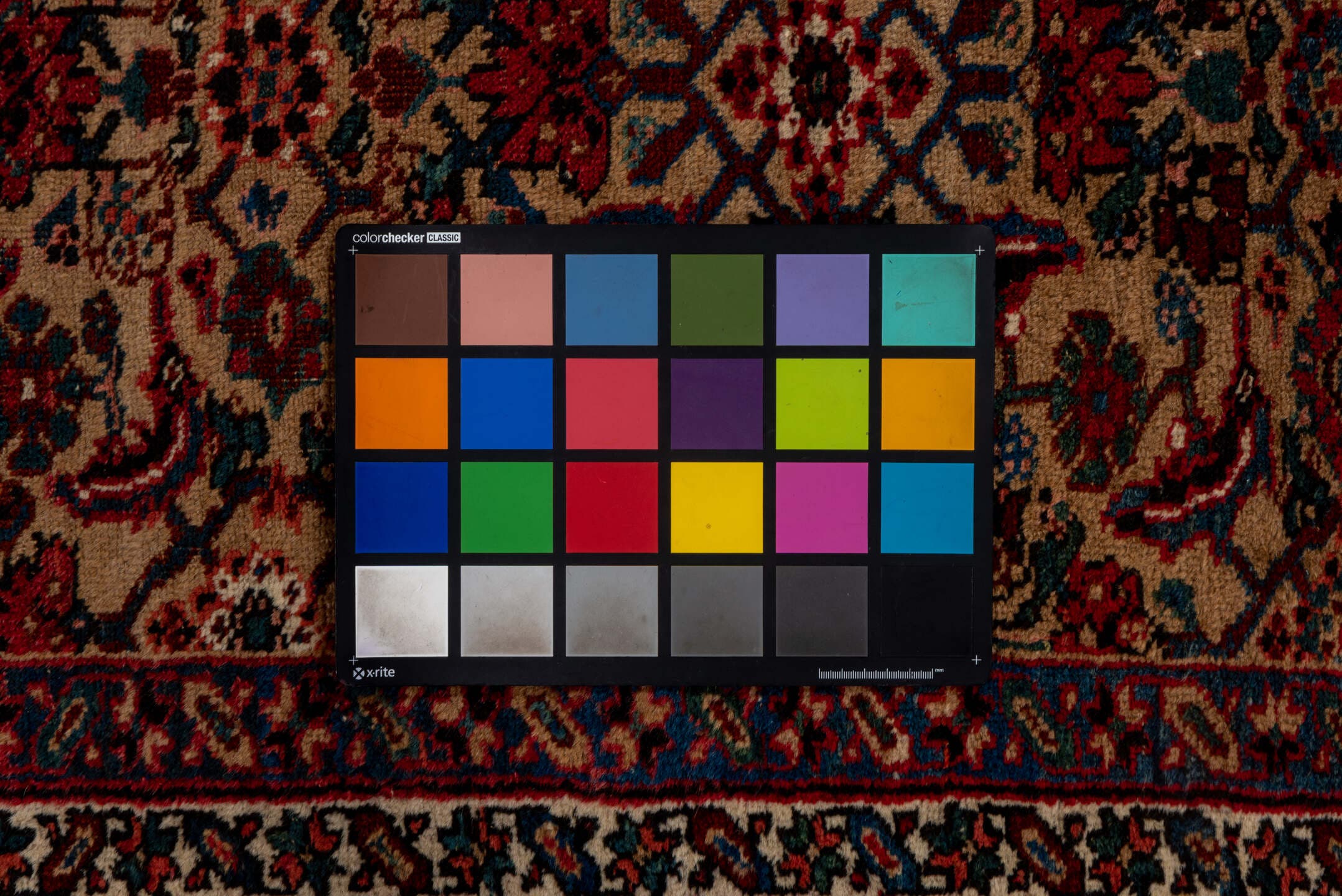 3' x 14' one-of-a-kind handmade vintage Sarab runner rug. Color palette: ivory, navy, rust, crimson, sky_blue, brown, blue