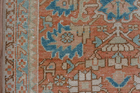 Vintage Heriz Runner Rug (2' x 10')