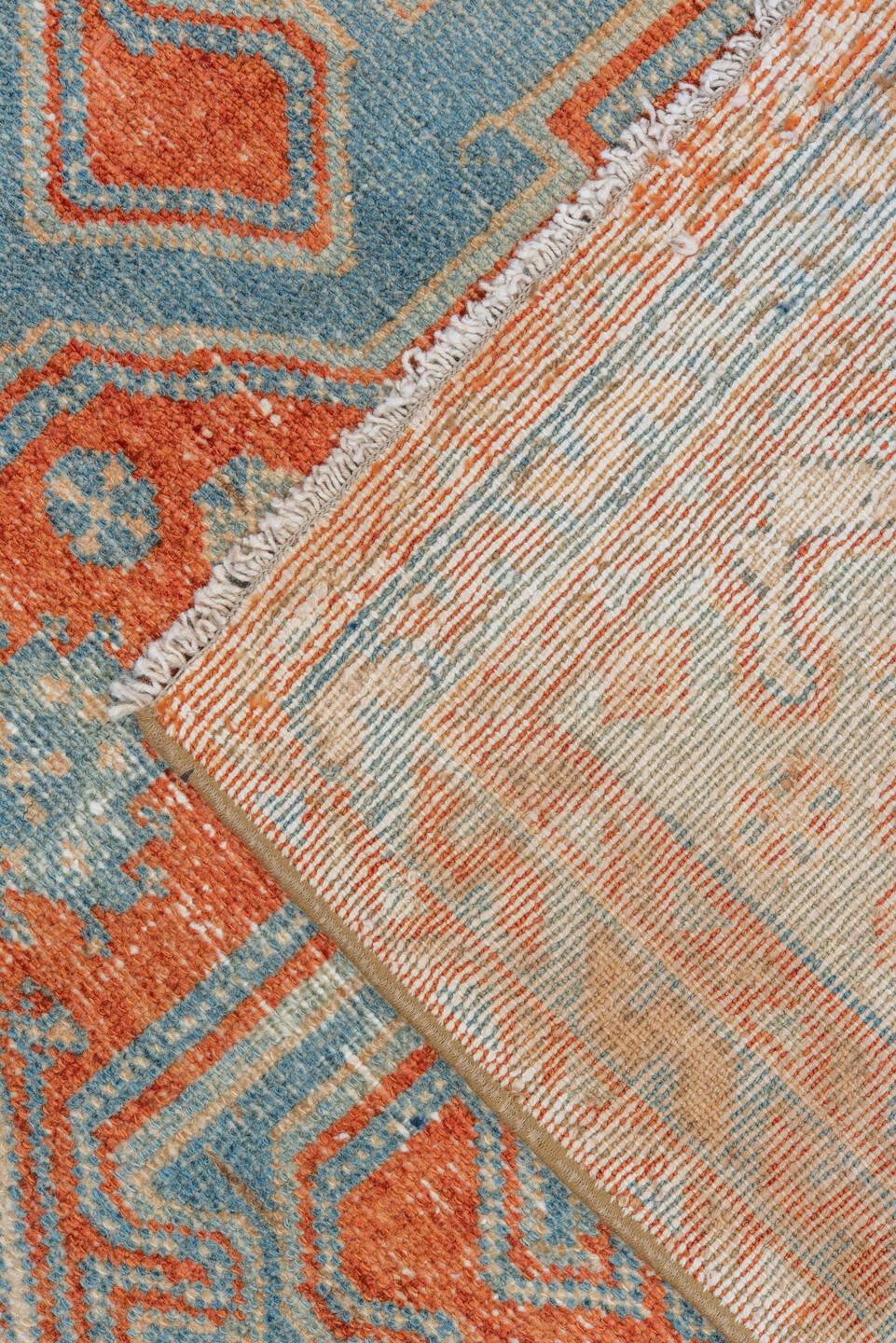 3' x 5' one-of-a-kind handmade vintage Malayer small size rug. Color palette: brown, dark gray, gray, light gray, off-white