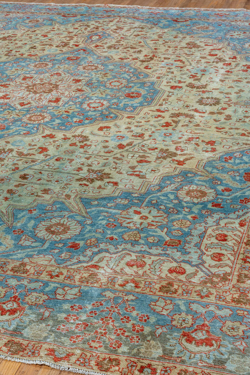 Vintage Tabriz Area Rug (11' x 13')